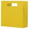JAM Paper Large Yellow Heavy Duty Bags with Trapezoid Handle, 3ct.